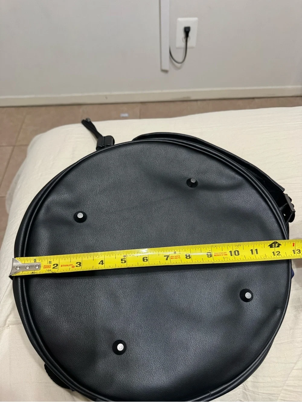 Versace Parfums Collection Blue Drawstring Backpack - Picture 6 of 9